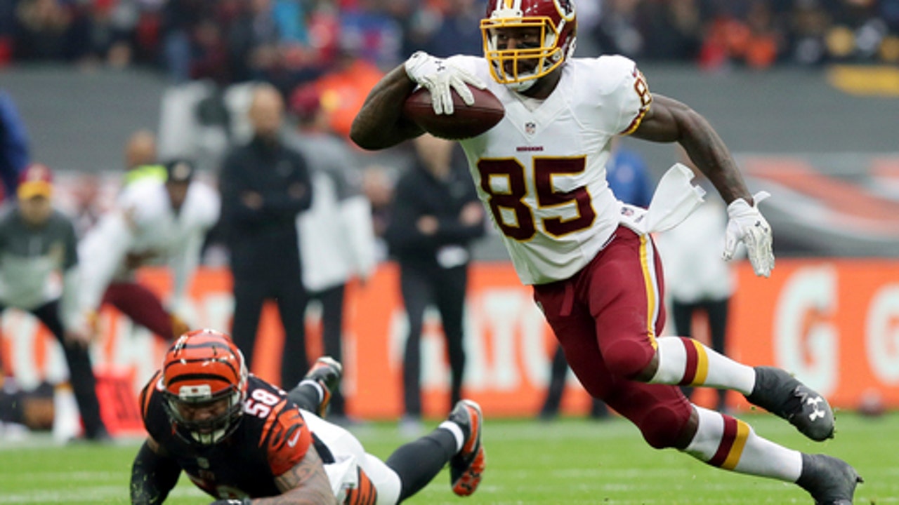 Redskins tight end Vernon Davis enjoying career renaissance